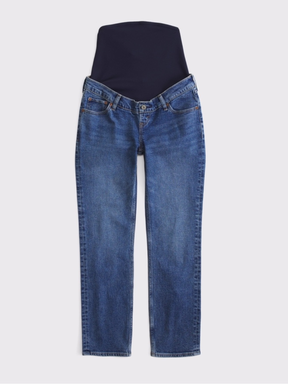 Abercrombie and Fitch Ankle Straight Maternity Jeans Short Inseam